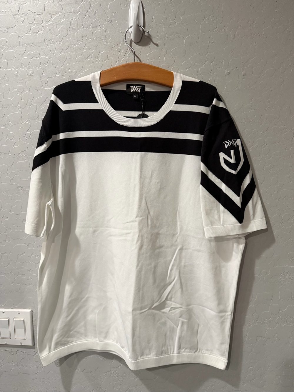 NWT PXG x Nick Jonas S/S Knitted Golf Shirt 2XL Bin 1